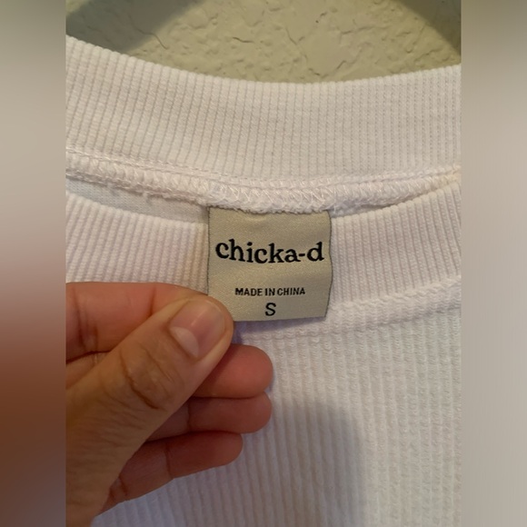 Cozy White Women's Sweatshirt - Picture 3 of 6